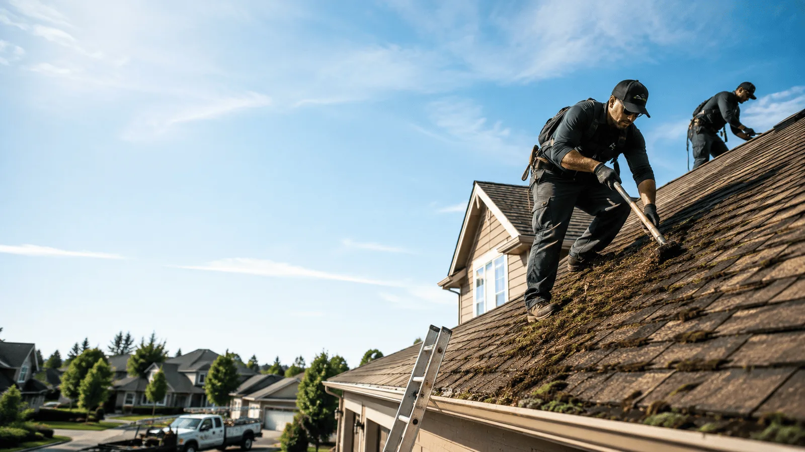 Roof Moss Removal in Latham, NY near me